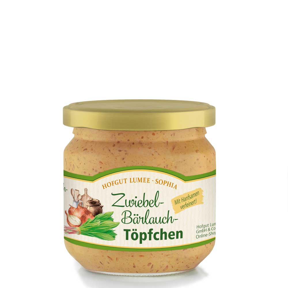 Zwiebel-Bärlauch-Töpfchen