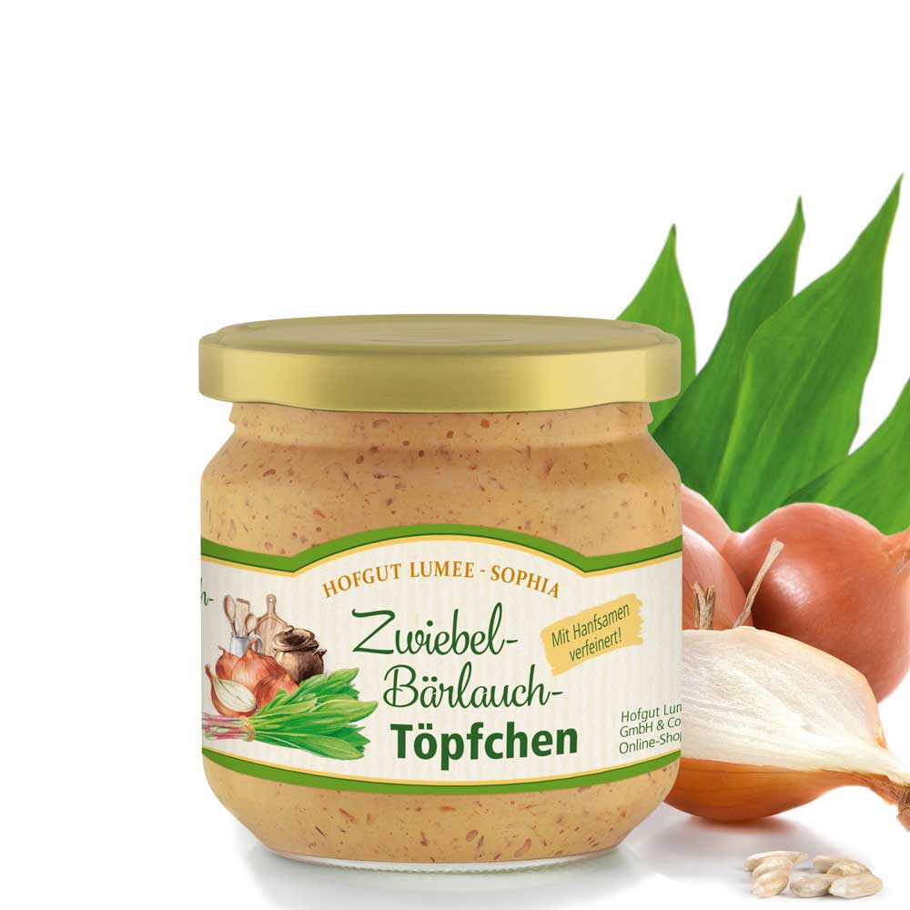 Zwiebel-Bärlauch-Töpfchen